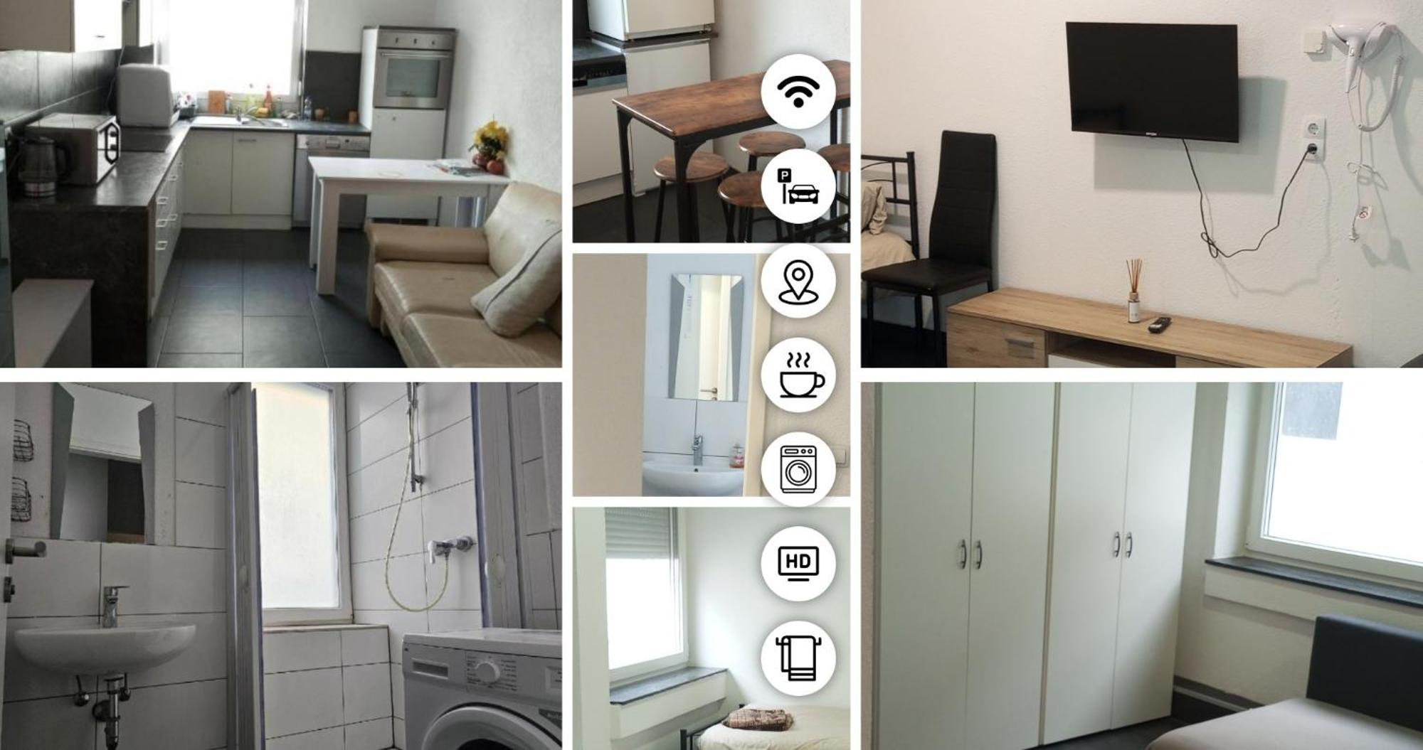 Gemuetliches Lisa Zimmer Mit Gemeinschaftskueche Heilbronn Zentrum ภายนอก รูปภาพ
